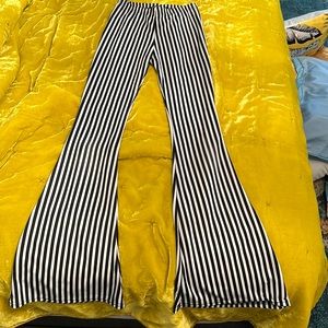 COPY - Nasty Gal striped flare pants